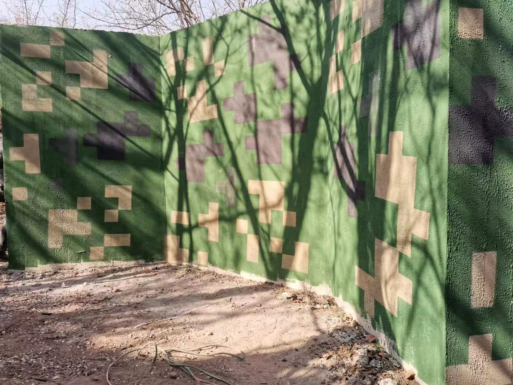 安顺外墙迷彩漆需综合考虑涂